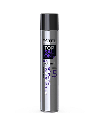 Estel Professional Top Salon Pro - Лак для волос, экстрасильная фиксация 400 мл - hairs-russia.ru